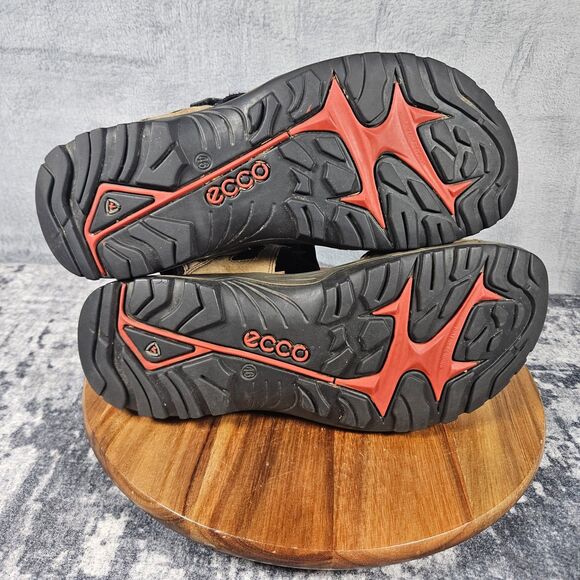 Ecco Yucatan Offroad Sandals Men\'s 46 / 12 Brown Leather Hiking Sport Outdoor main image 12
